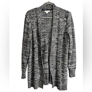 Hampshire Collection Women’s Black And Grey Sweater Cardigan